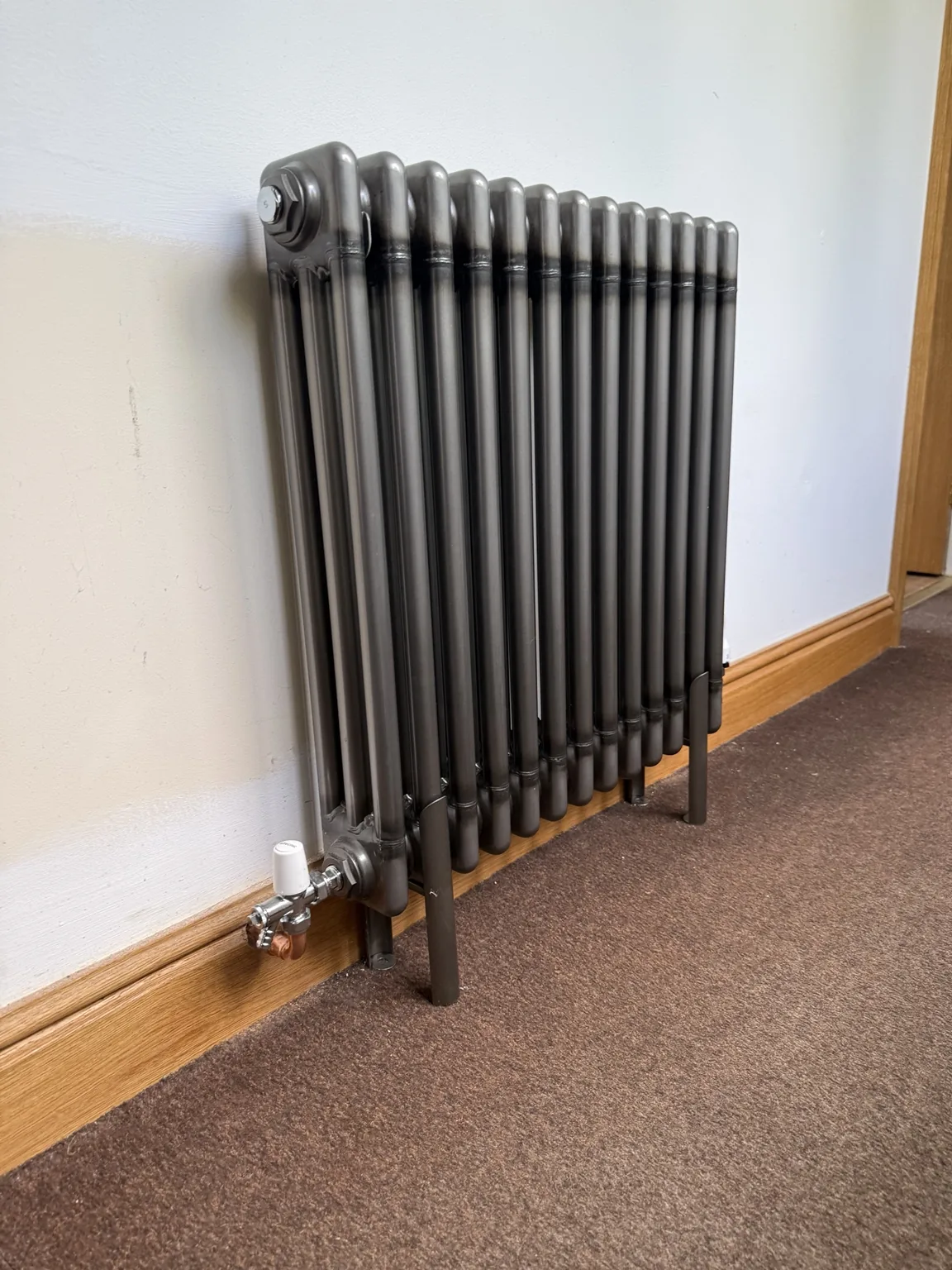 New radiator installation