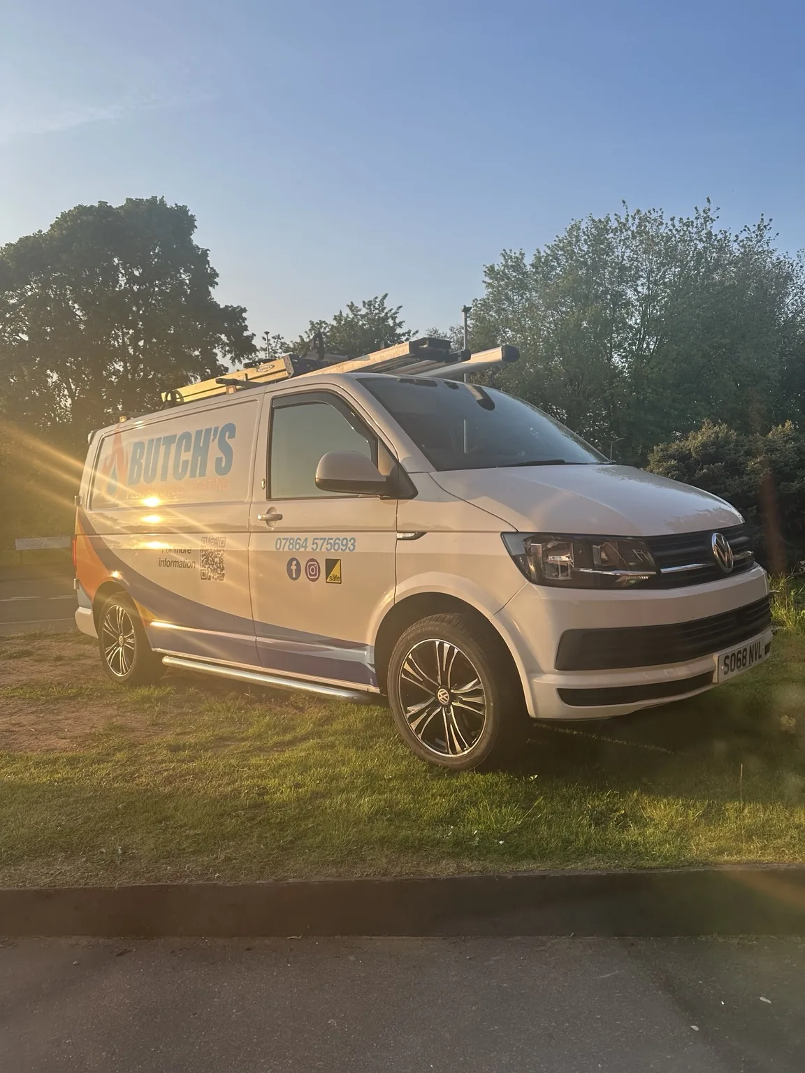 BUTCH’S service van